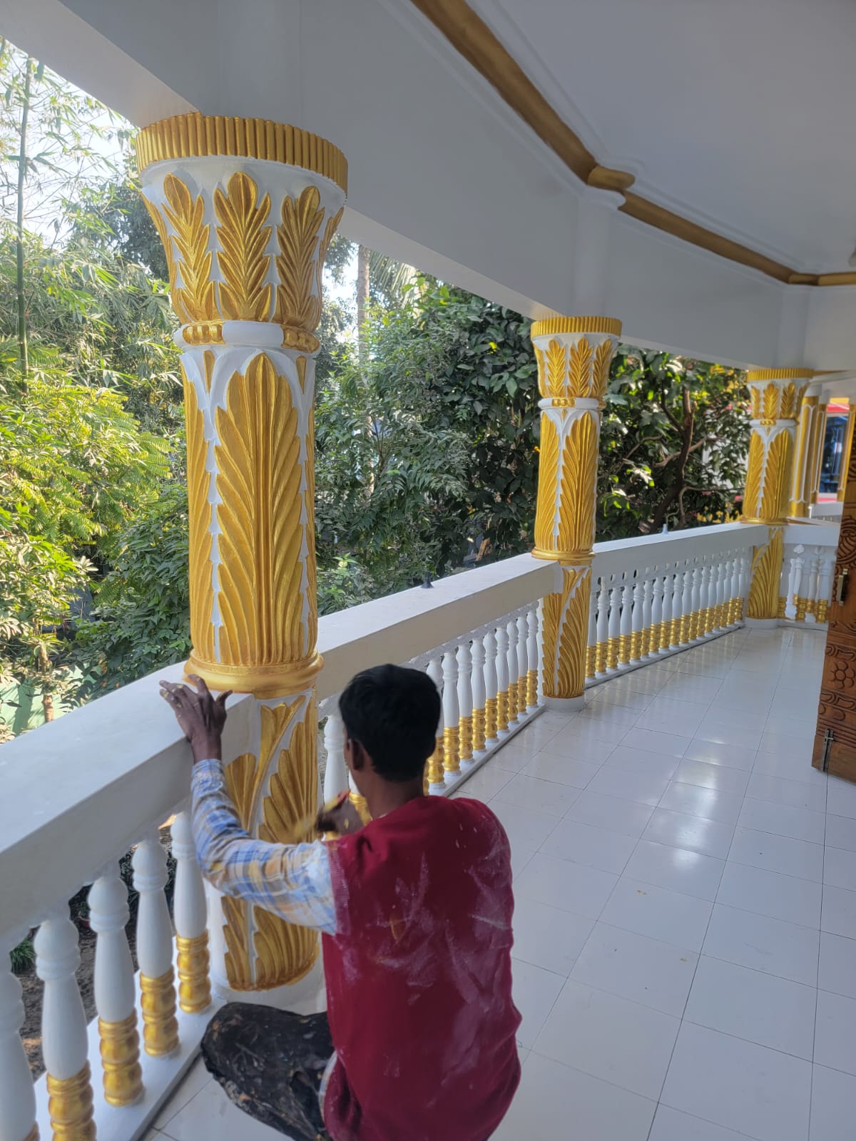 Home veranda details